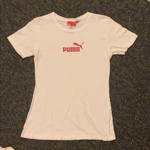 White Puma T-shirt